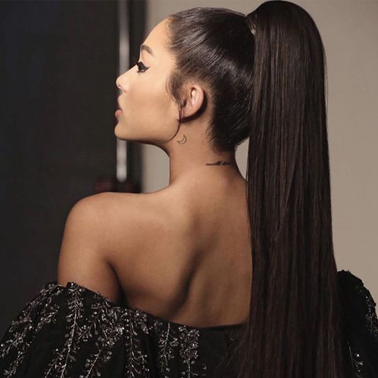 Velcro Ponytail Extension | 56cm Long Straight Synthetic Hair | 40+ Colours