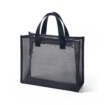 Portable Makeup Bag & Cosmetic Organizer | Water-Repellent PVC Travel Bag