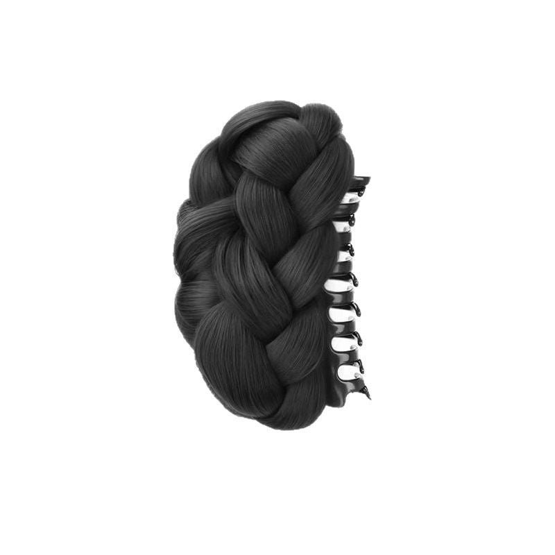 Clip-On Hair Bun Extension | Textured Volume Updo in 4 Natural Shades