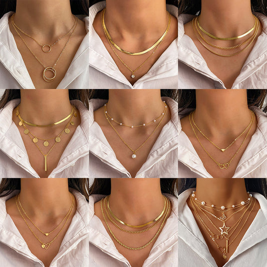 Personality Multi-Layered Necklace